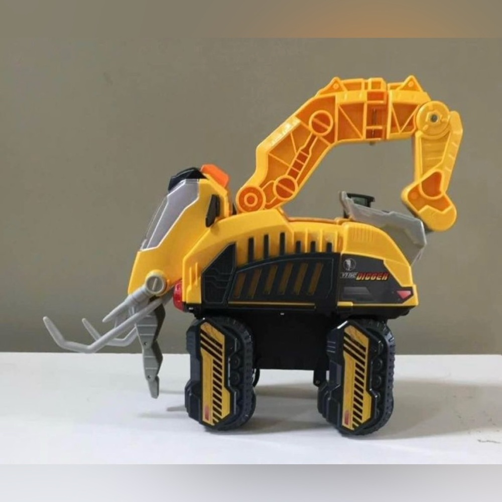 Rare V-Tech Switch & Go Dinos Turbo -Digger the Woolly Mammoth interactive toy